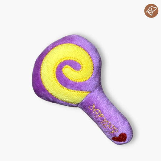 Lollipop Purple Squeaky Toy