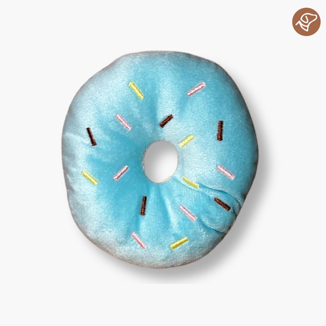 Sprinkle Donut Squeaky Toy