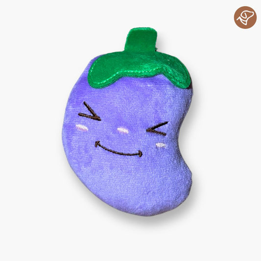 Eggplant Squeaky Toy