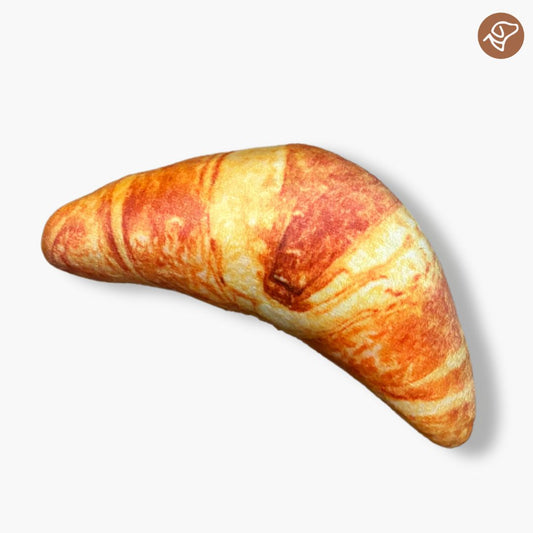 Croissant Squeaky Toy